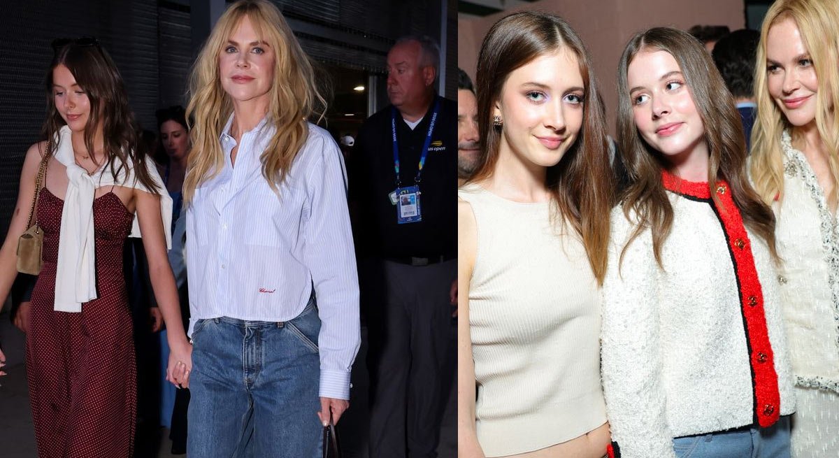 Nicole Kidman and Faith Margaret