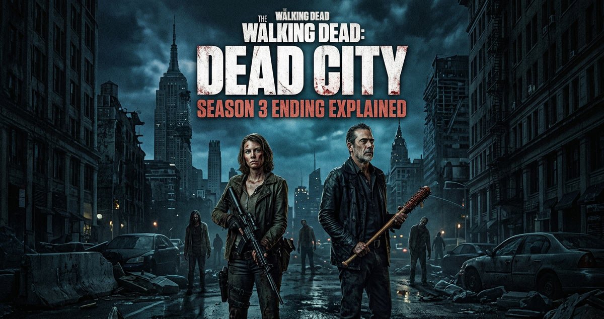 Maggie and Negan in The Walking Dead Dead City Season 3 finale